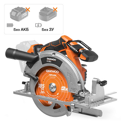 Пила циркулярная аккумуляторная DAEWOO DAS 1821Li